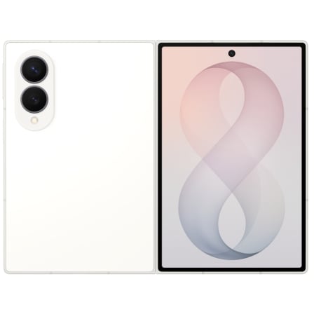 Smartphone Samsung Galaxy Z Fold8 12GB/ 256GB/ 7.6'/ 5G/ Blanco